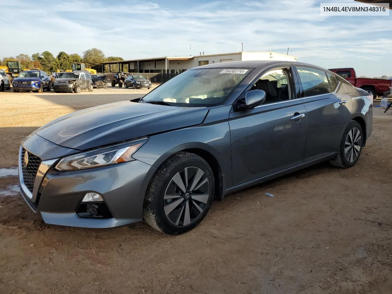 2021 Nissan Altima Sl VIN: 1N4BL4EV8MN348316 Lot: 79430274