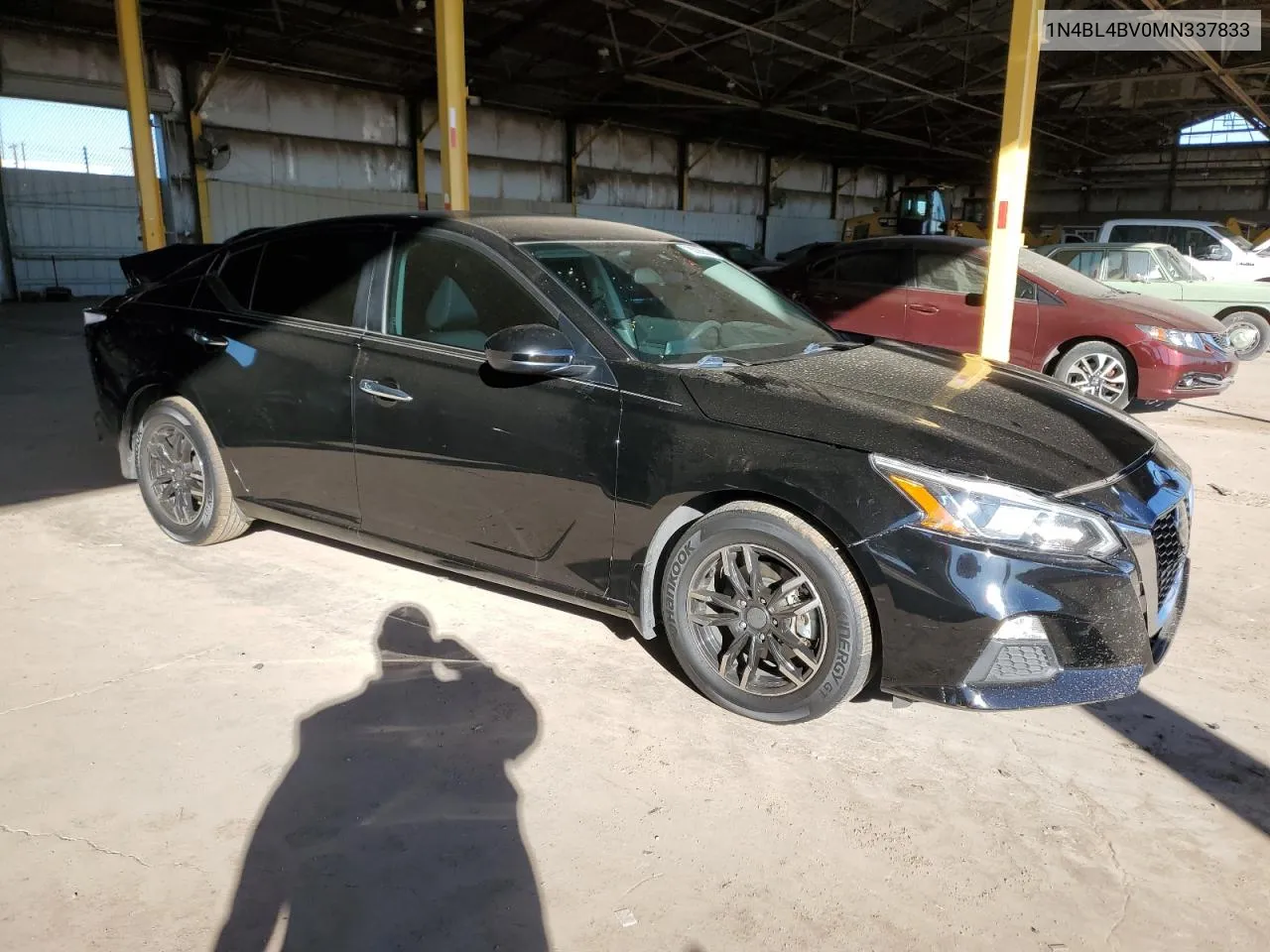 2021 Nissan Altima S VIN: 1N4BL4BV0MN337833 Lot: 80085514