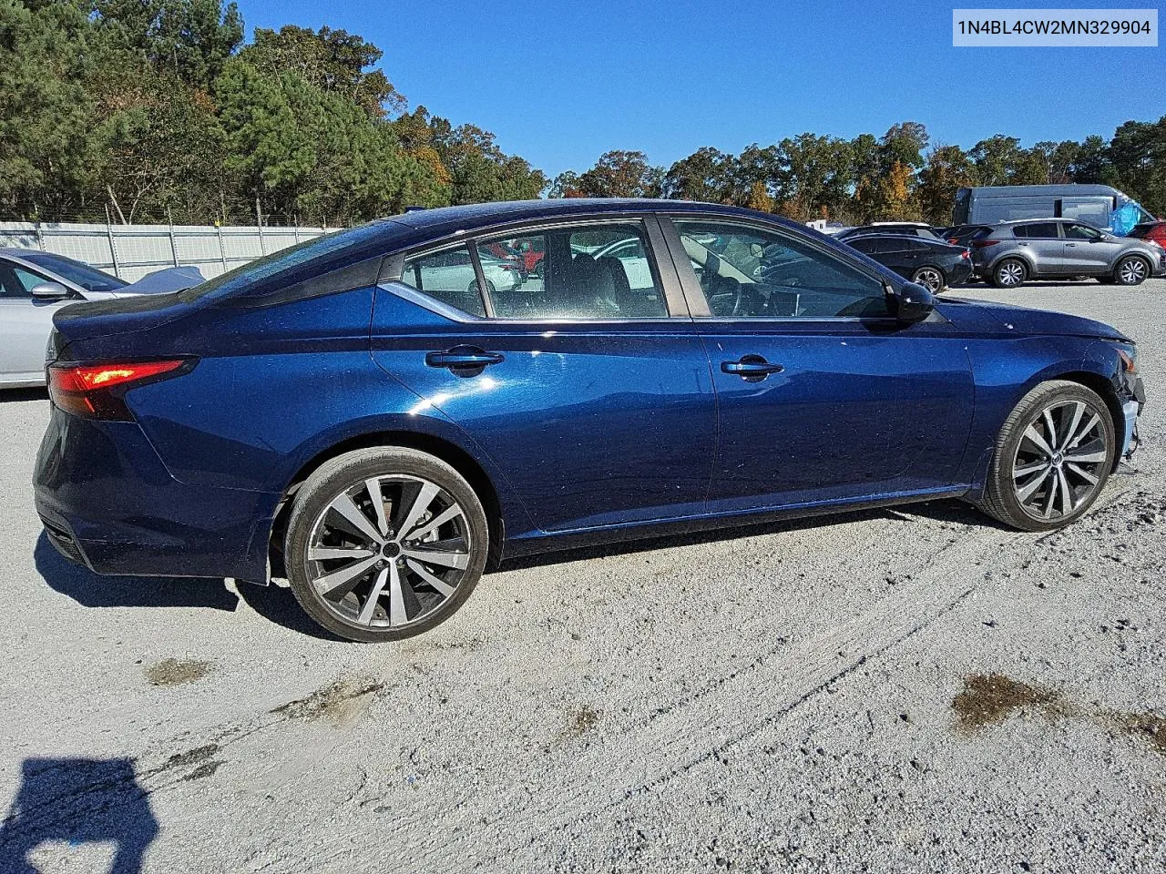 2021 Nissan Altima Sr VIN: 1N4BL4CW2MN329904 Lot: 80104624