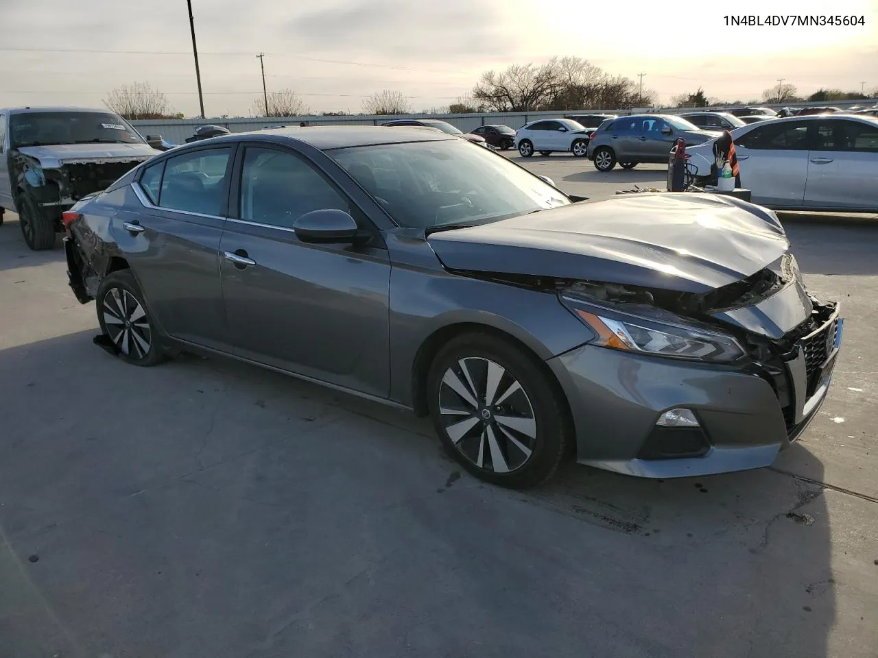 2021 Nissan Altima Sv VIN: 1N4BL4DV7MN345604 Lot: 80494913