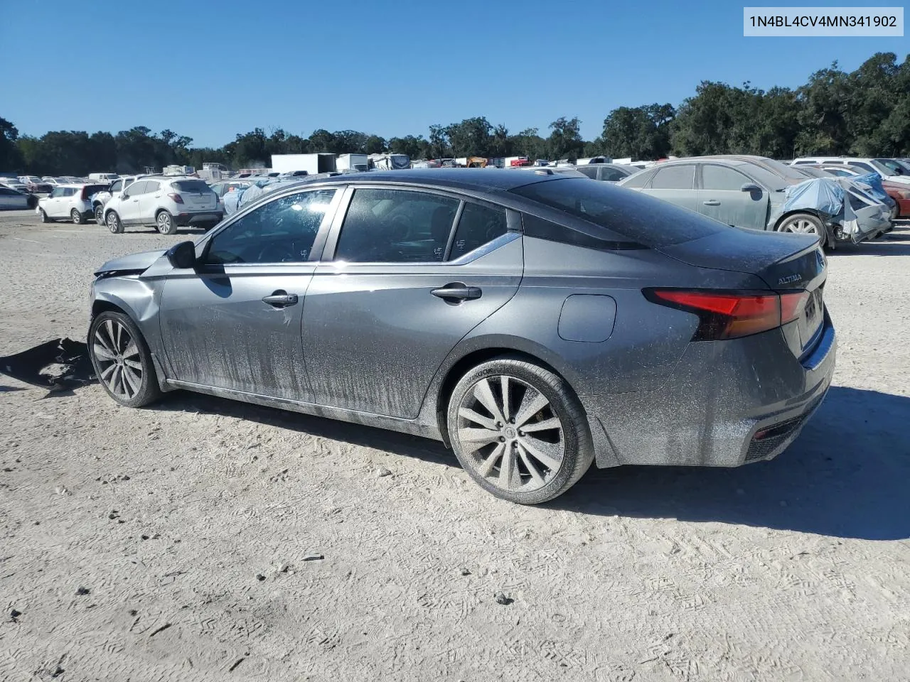 2021 Nissan Altima Sr VIN: 1N4BL4CV4MN341902 Lot: 80740664