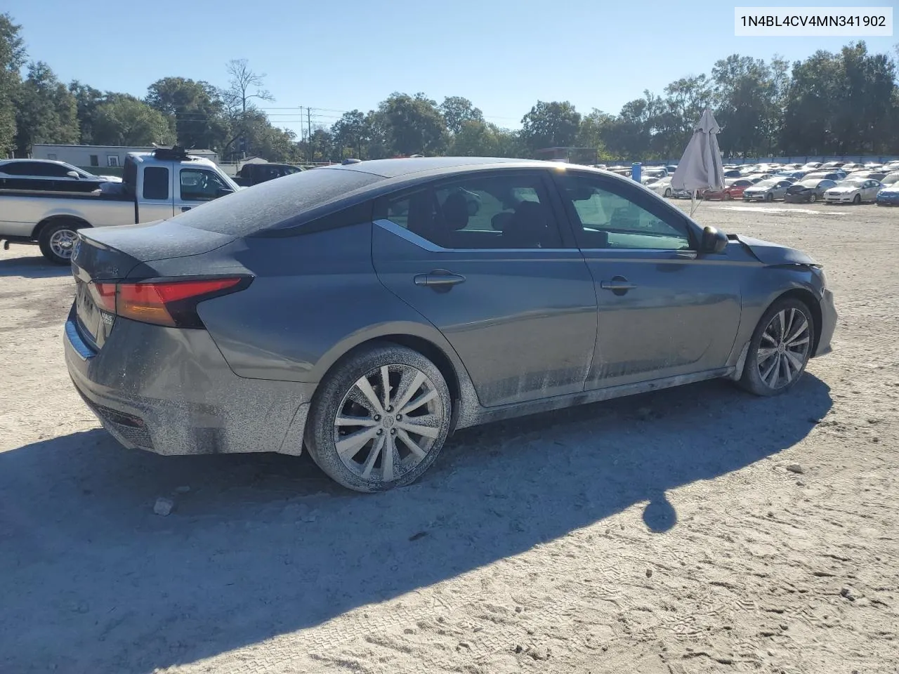 2021 Nissan Altima Sr VIN: 1N4BL4CV4MN341902 Lot: 80740664