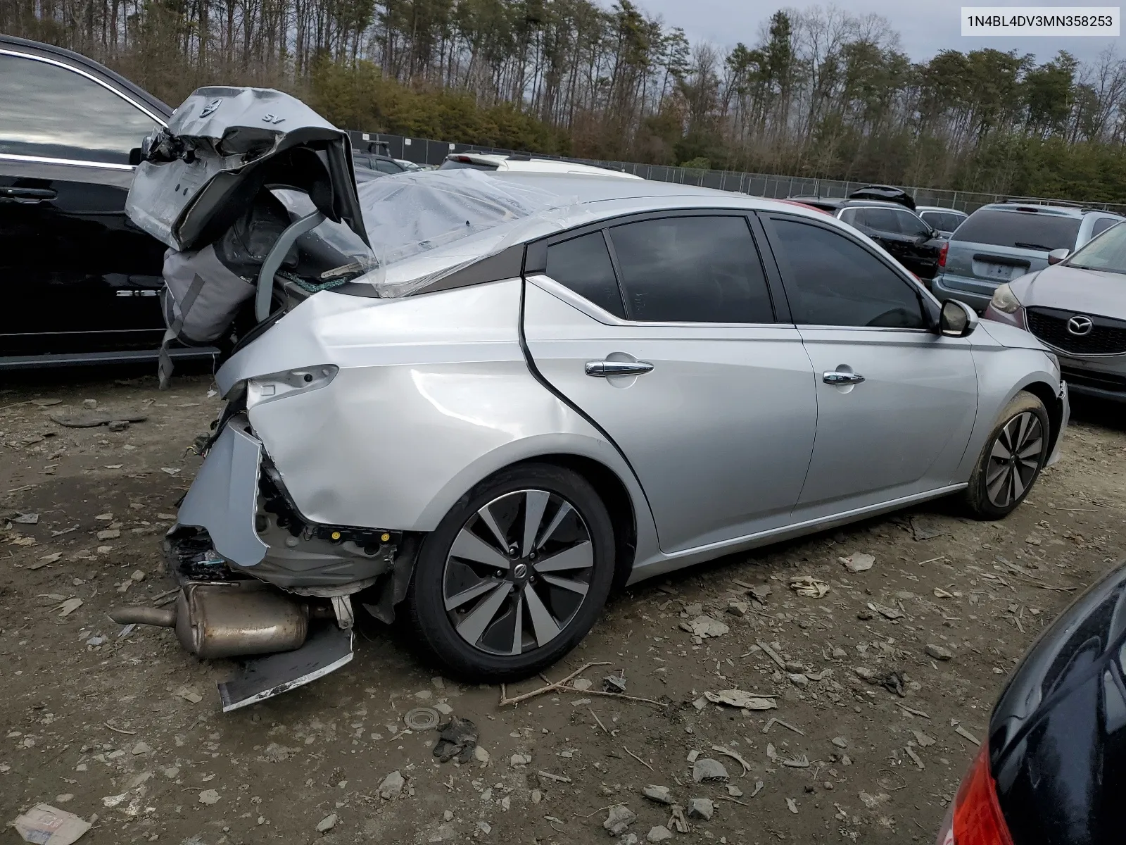 2021 Nissan Altima Sv VIN: 1N4BL4DV3MN358253 Lot: 82890583