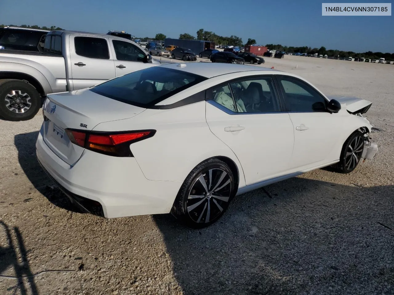 2022 Nissan Altima Sr VIN: 1N4BL4CV6NN307185 Lot: 50955424