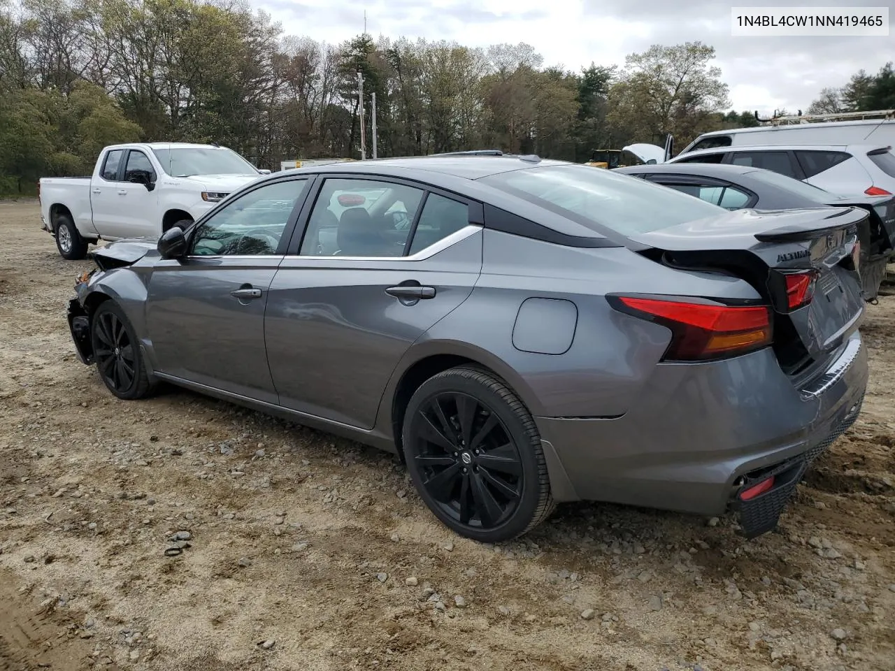 2022 Nissan Altima Sr VIN: 1N4BL4CW1NN419465 Lot: 53249594