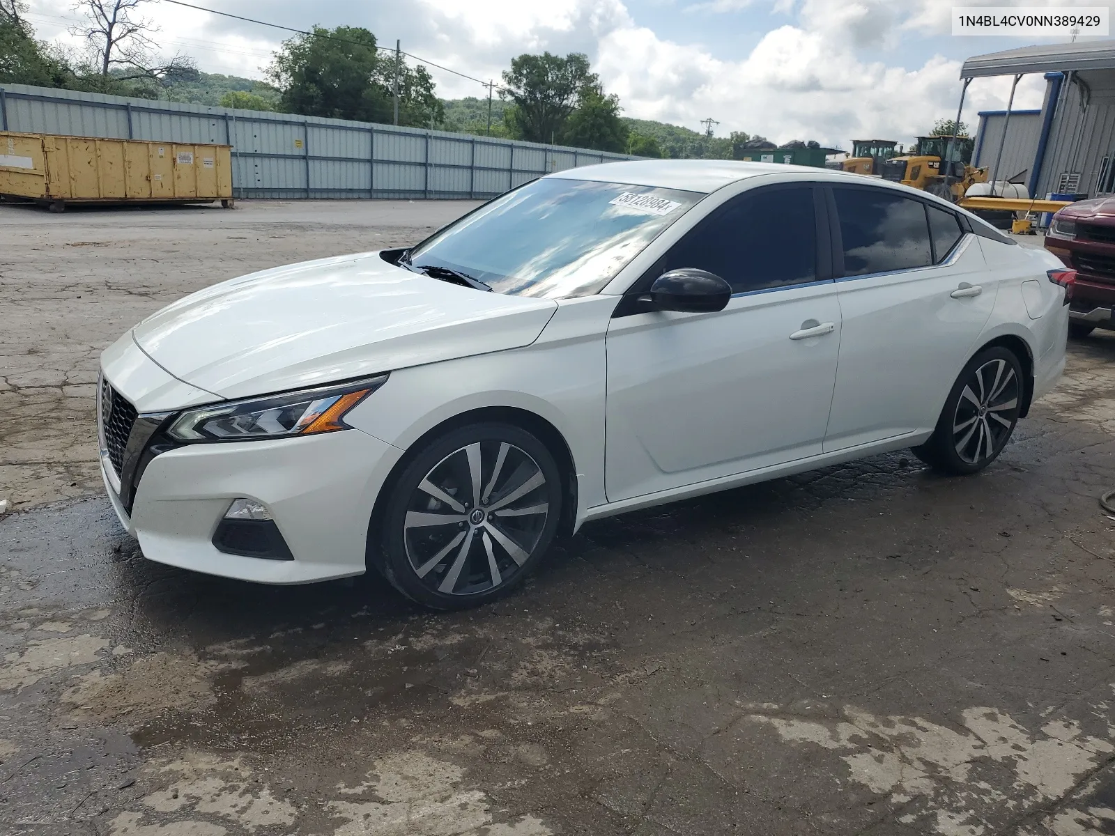 2022 Nissan Altima Sr VIN: 1N4BL4CV0NN389429 Lot: 58128984