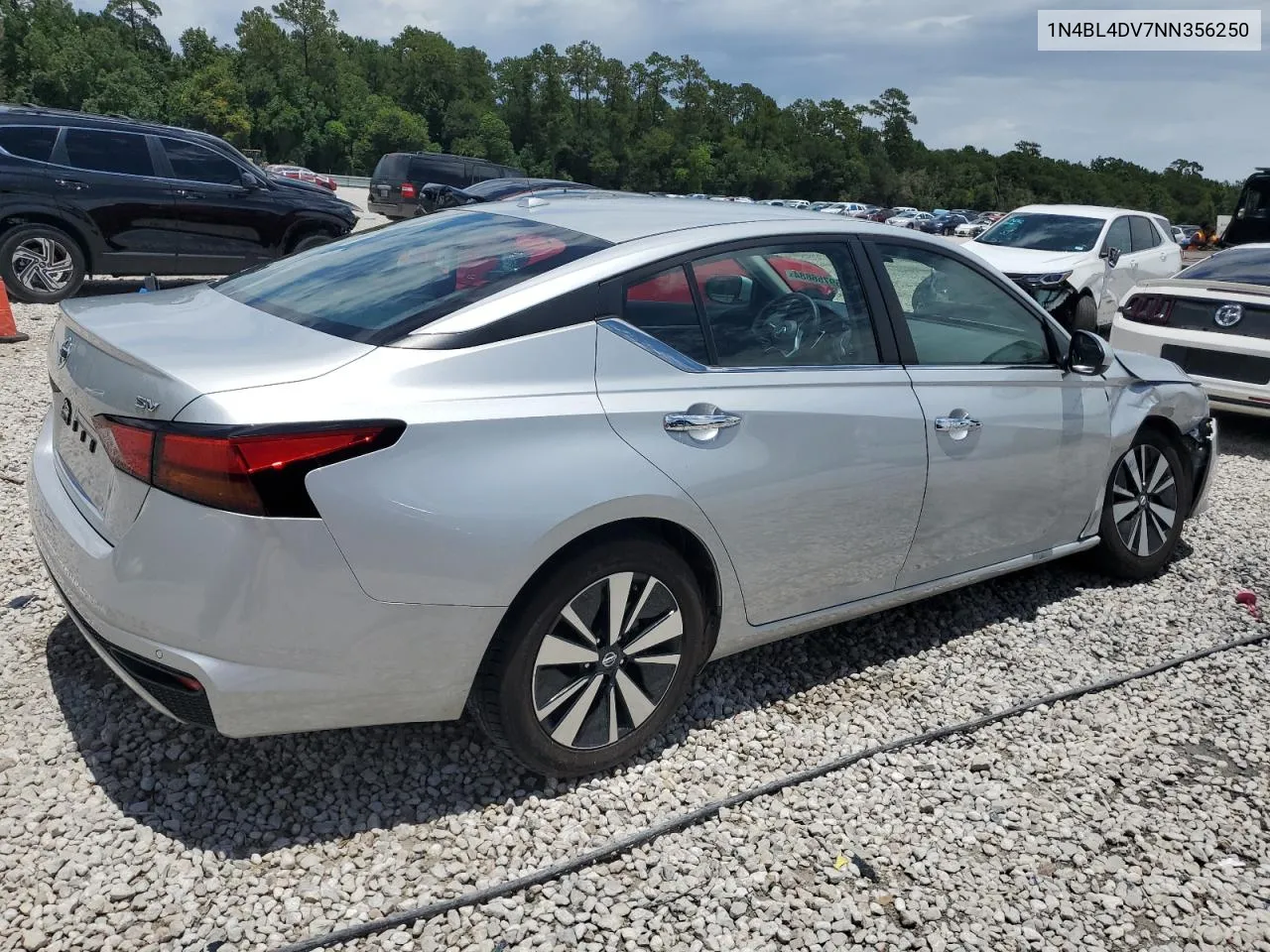 2022 Nissan Altima Sv VIN: 1N4BL4DV7NN356250 Lot: 59756884