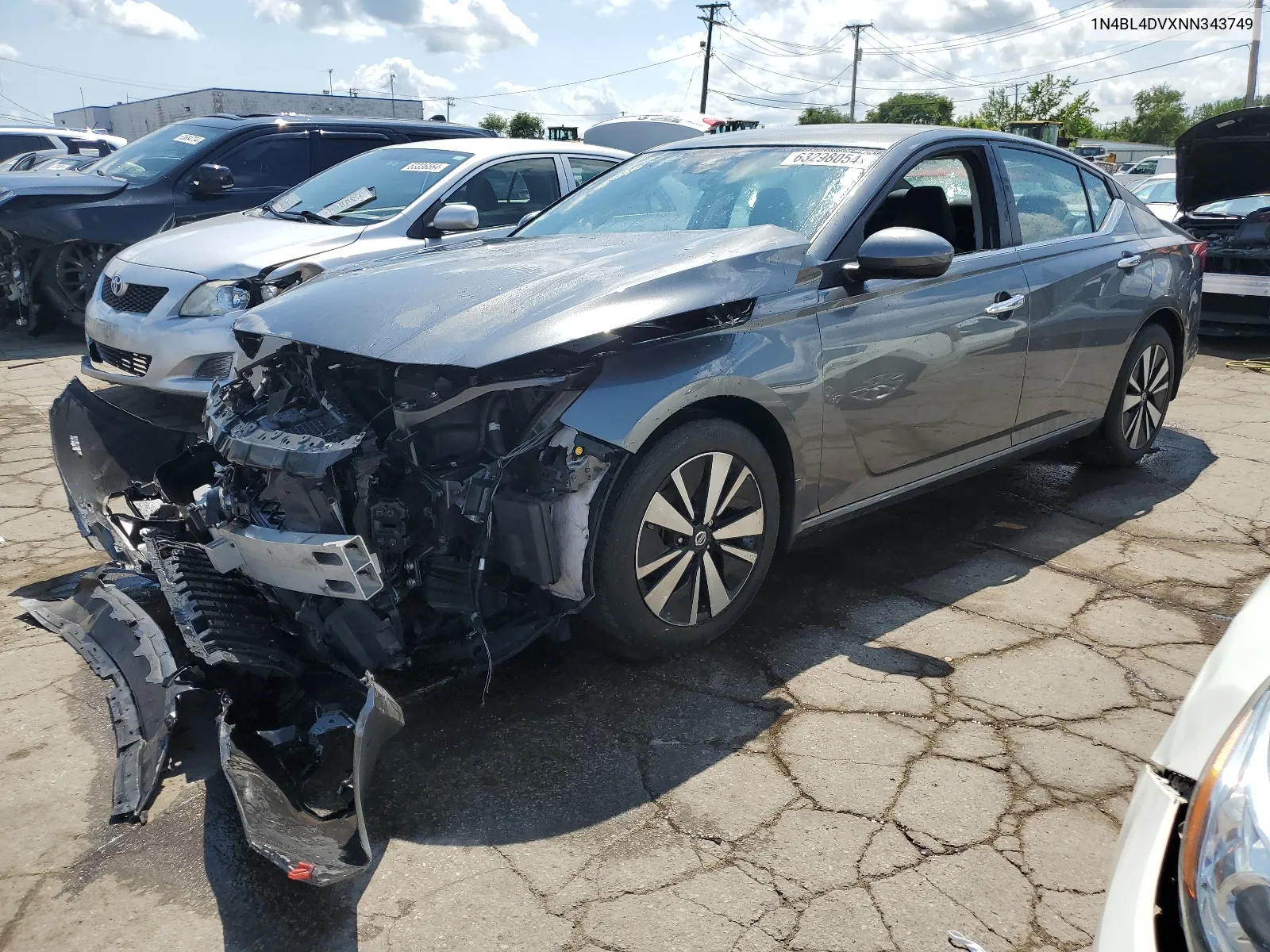 1N4BL4DVXNN343749 2022 Nissan Altima Sv