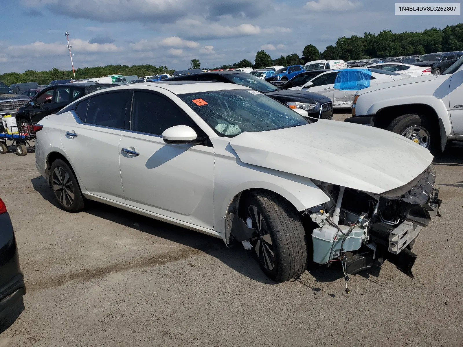 2022 Nissan Altima Sv VIN: 1N4BL4DV8LC262807 Lot: 65253634