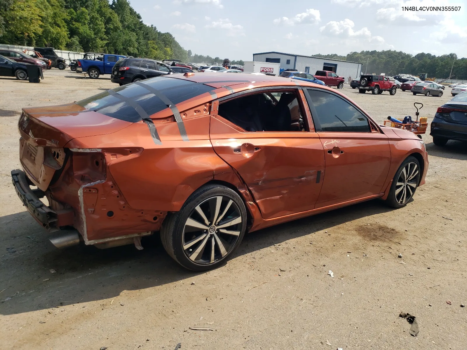 2022 Nissan Altima Sr VIN: 1N4BL4CV0NN355507 Lot: 66934684