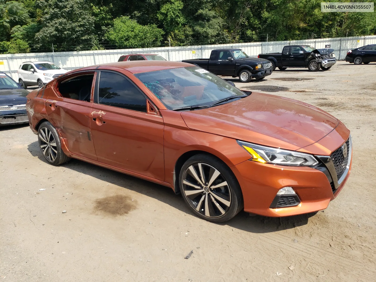 2022 Nissan Altima Sr VIN: 1N4BL4CV0NN355507 Lot: 66934684