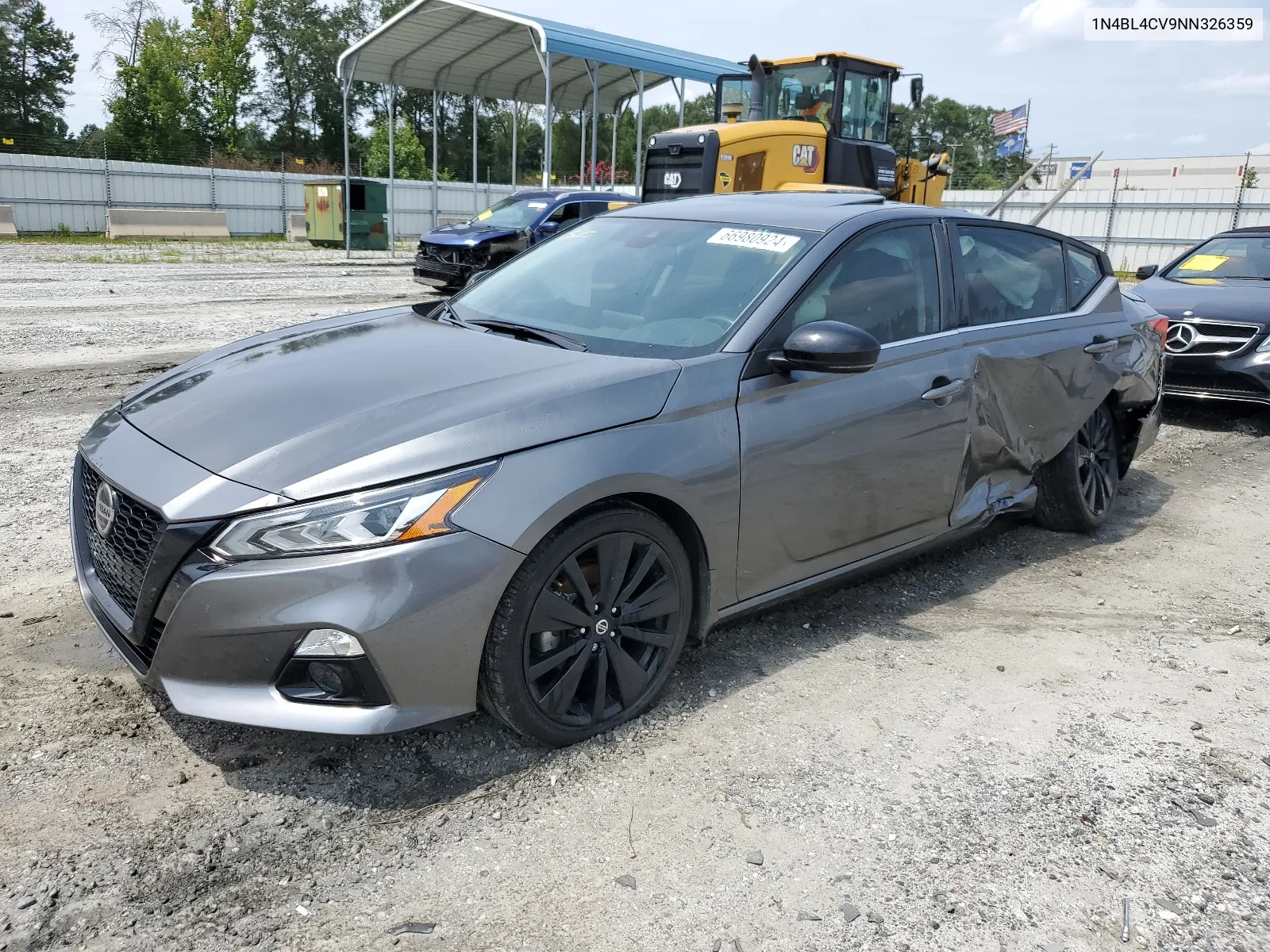 2022 Nissan Altima Sr VIN: 1N4BL4CV9NN326359 Lot: 66980924