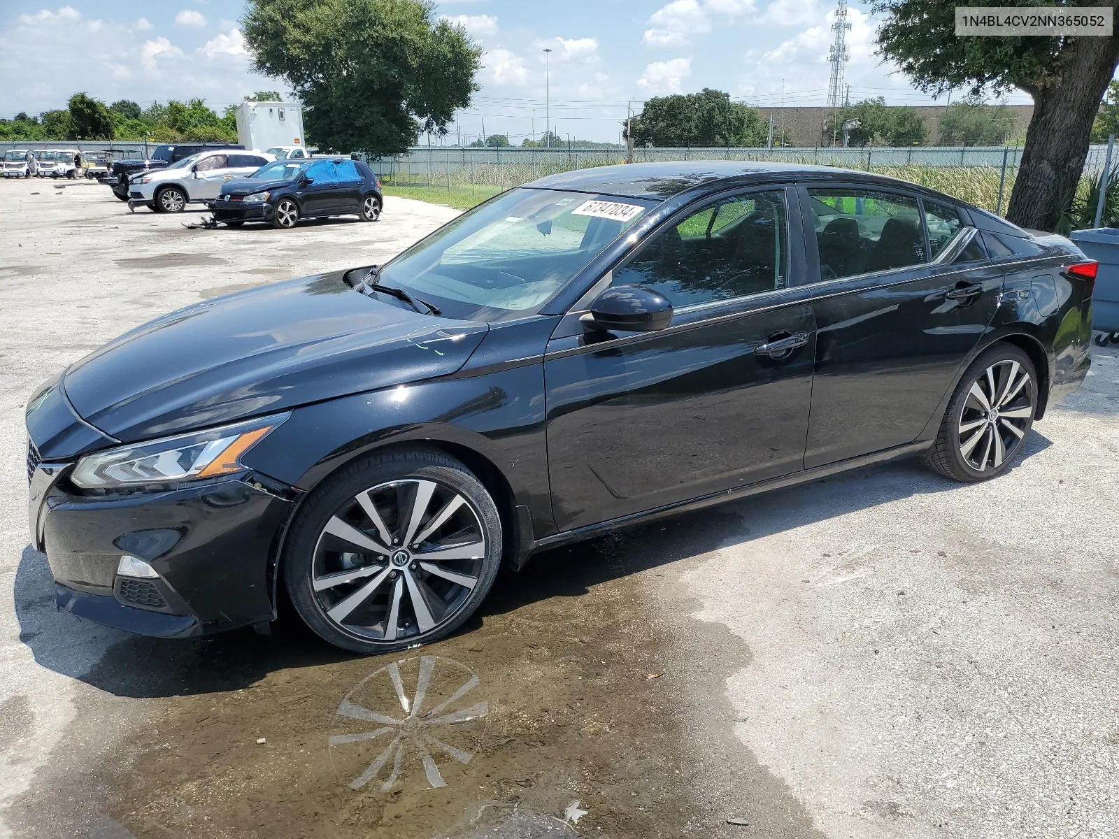 2022 Nissan Altima Sr VIN: 1N4BL4CV2NN365052 Lot: 67347034