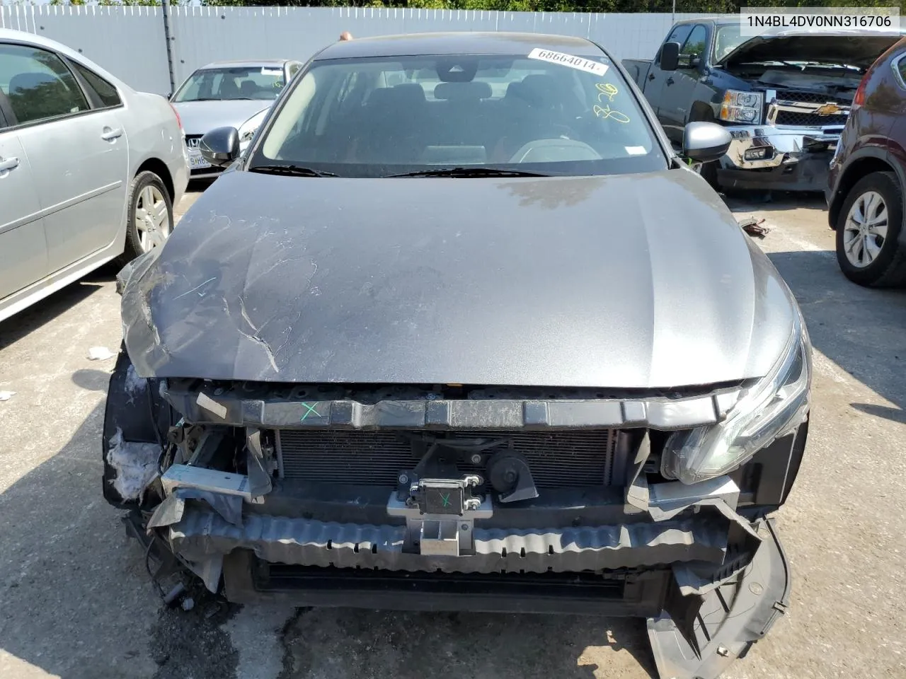 1N4BL4DV0NN316706 2022 Nissan Altima Sv