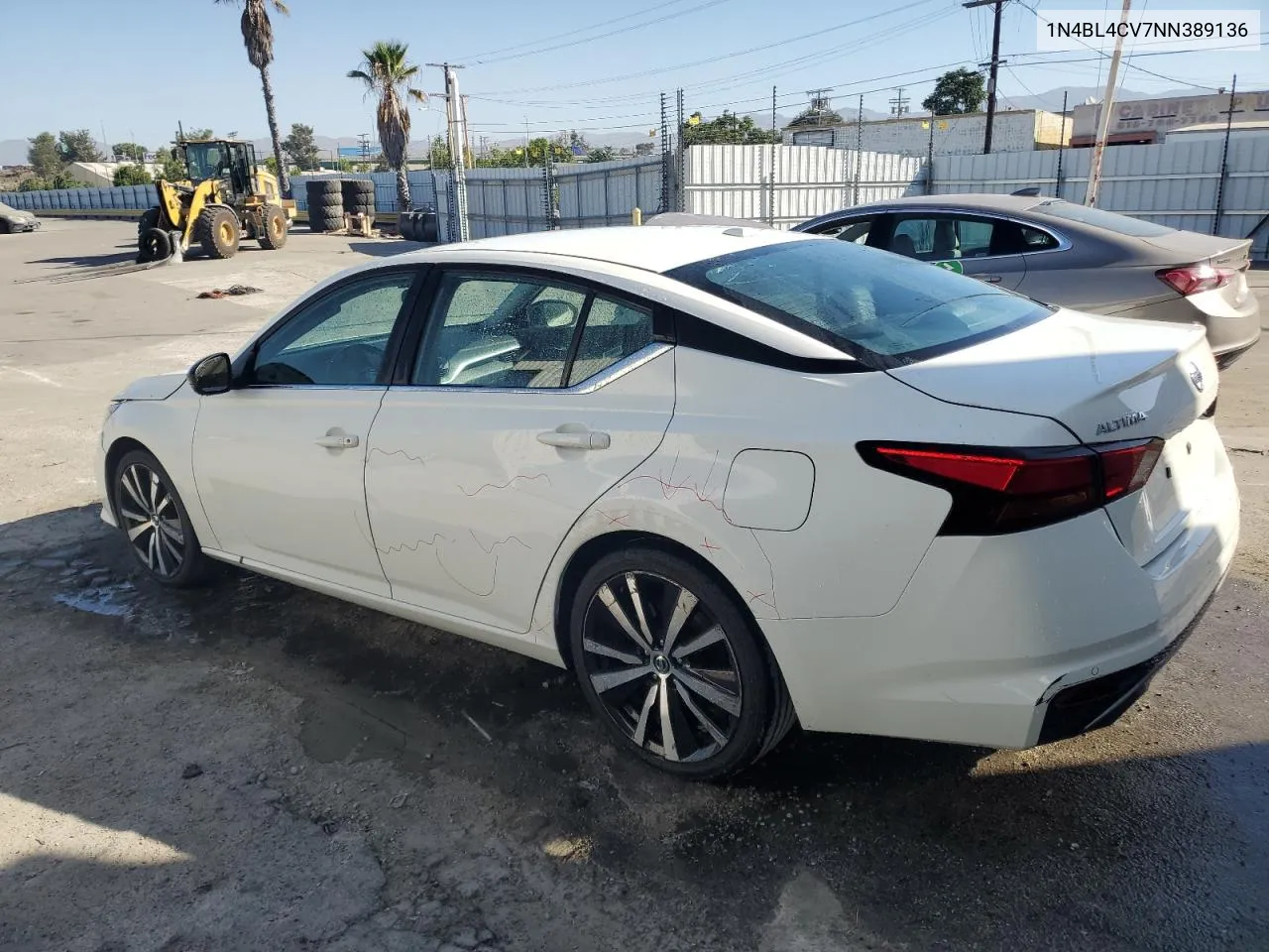 2022 Nissan Altima Sr VIN: 1N4BL4CV7NN389136 Lot: 68720164