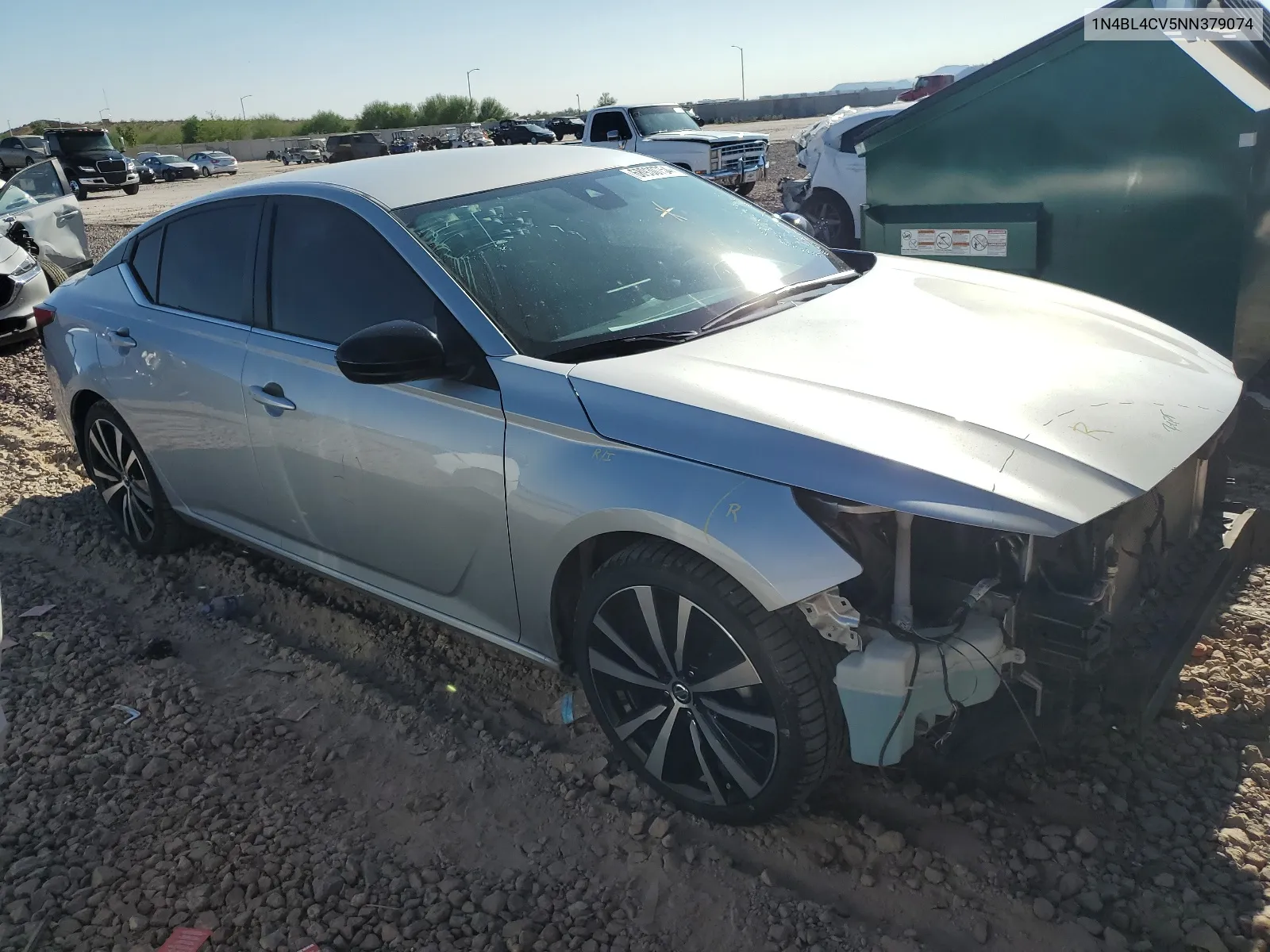 2022 Nissan Altima Sr VIN: 1N4BL4CV5NN379074 Lot: 68930754