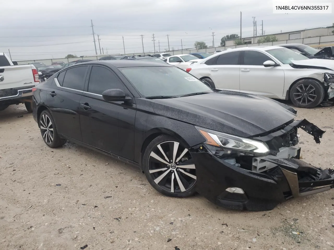 2022 Nissan Altima Sr VIN: 1N4BL4CV6NN355317 Lot: 69312384