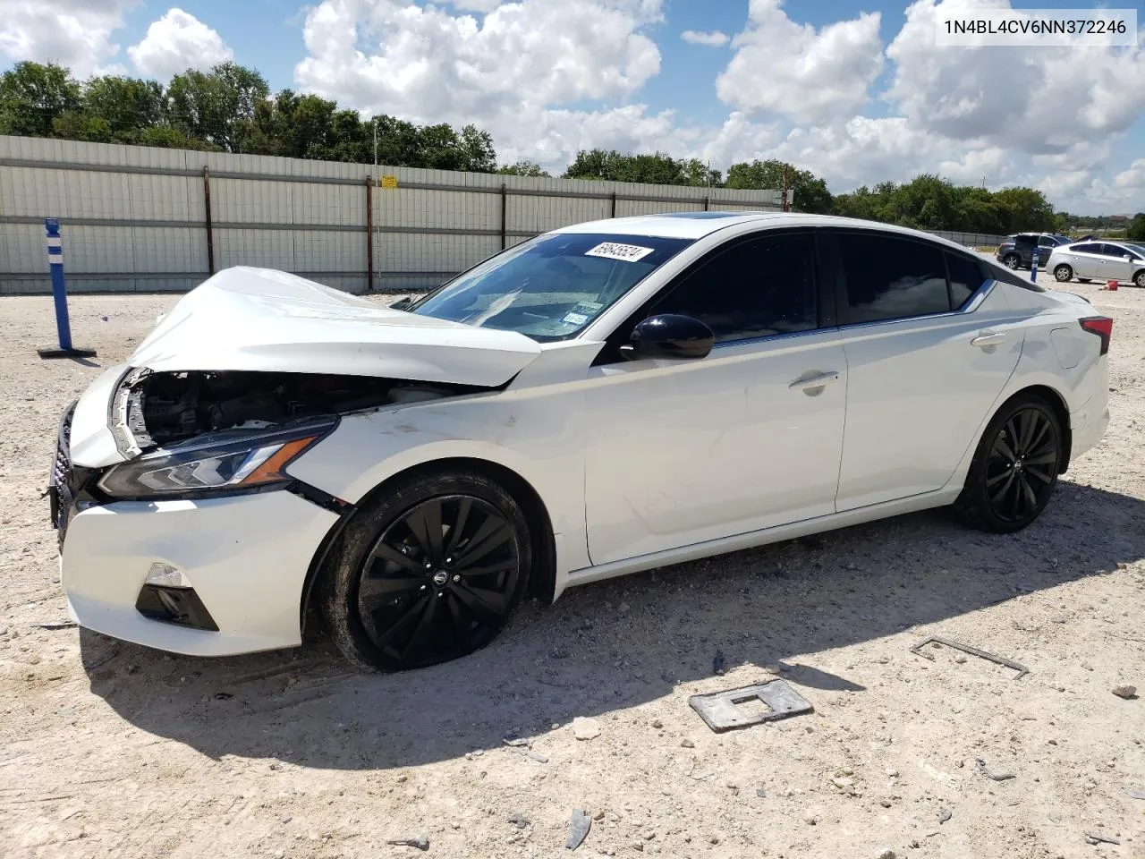 2022 Nissan Altima Sr VIN: 1N4BL4CV6NN372246 Lot: 69645524