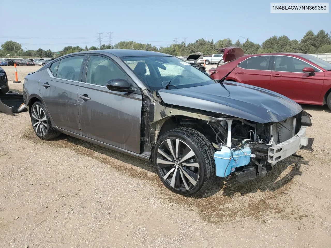 2022 Nissan Altima Sr VIN: 1N4BL4CW7NN369350 Lot: 69709614