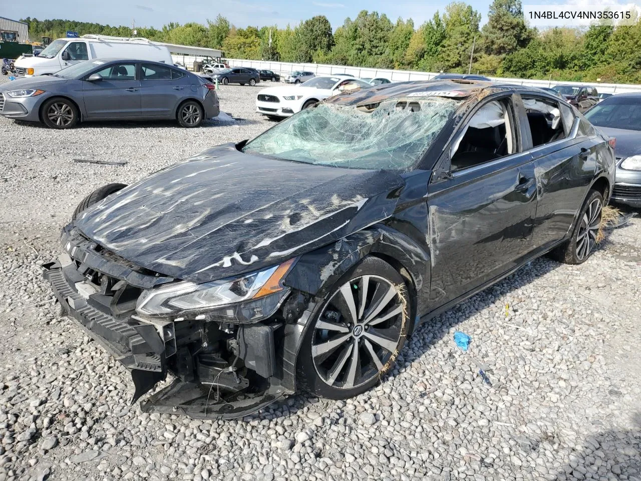 2022 Nissan Altima Sr VIN: 1N4BL4CV4NN353615 Lot: 69744174