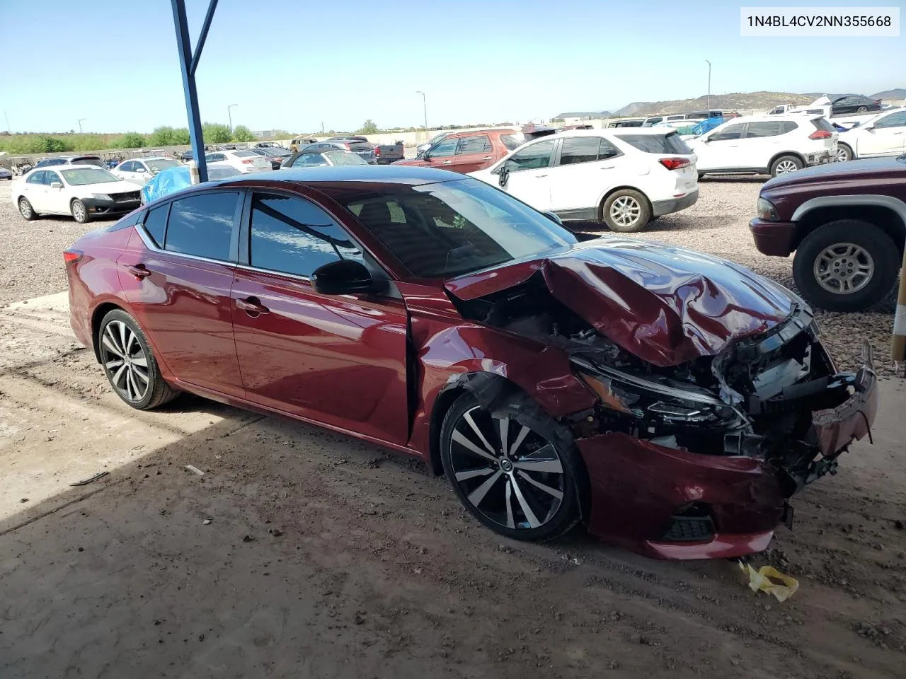 1N4BL4CV2NN355668 2022 Nissan Altima Sr