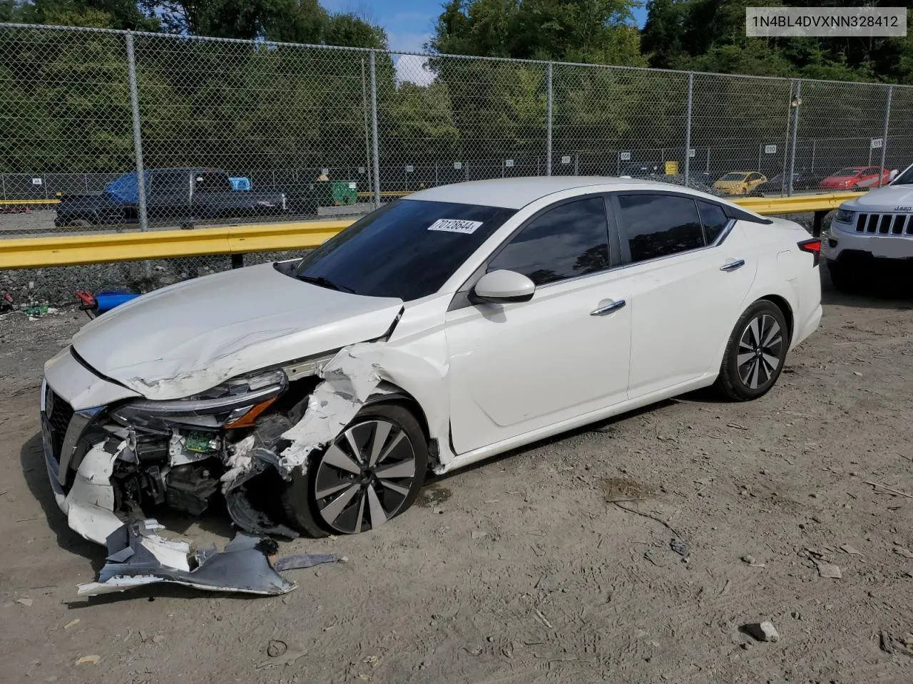 2022 Nissan Altima Sv VIN: 1N4BL4DVXNN328412 Lot: 70128644