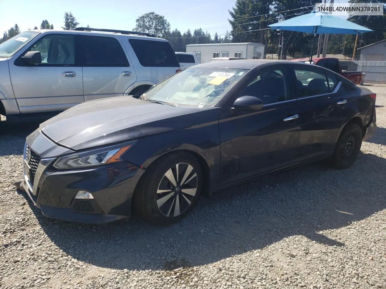 2022 Nissan Altima Sv VIN: 1N4BL4DW6NN378281 Lot: 70135294