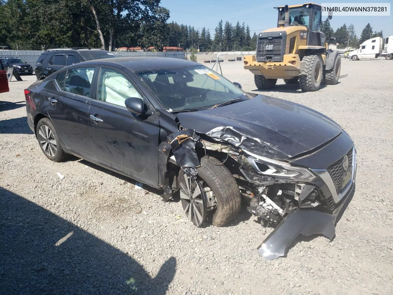 2022 Nissan Altima Sv VIN: 1N4BL4DW6NN378281 Lot: 70135294