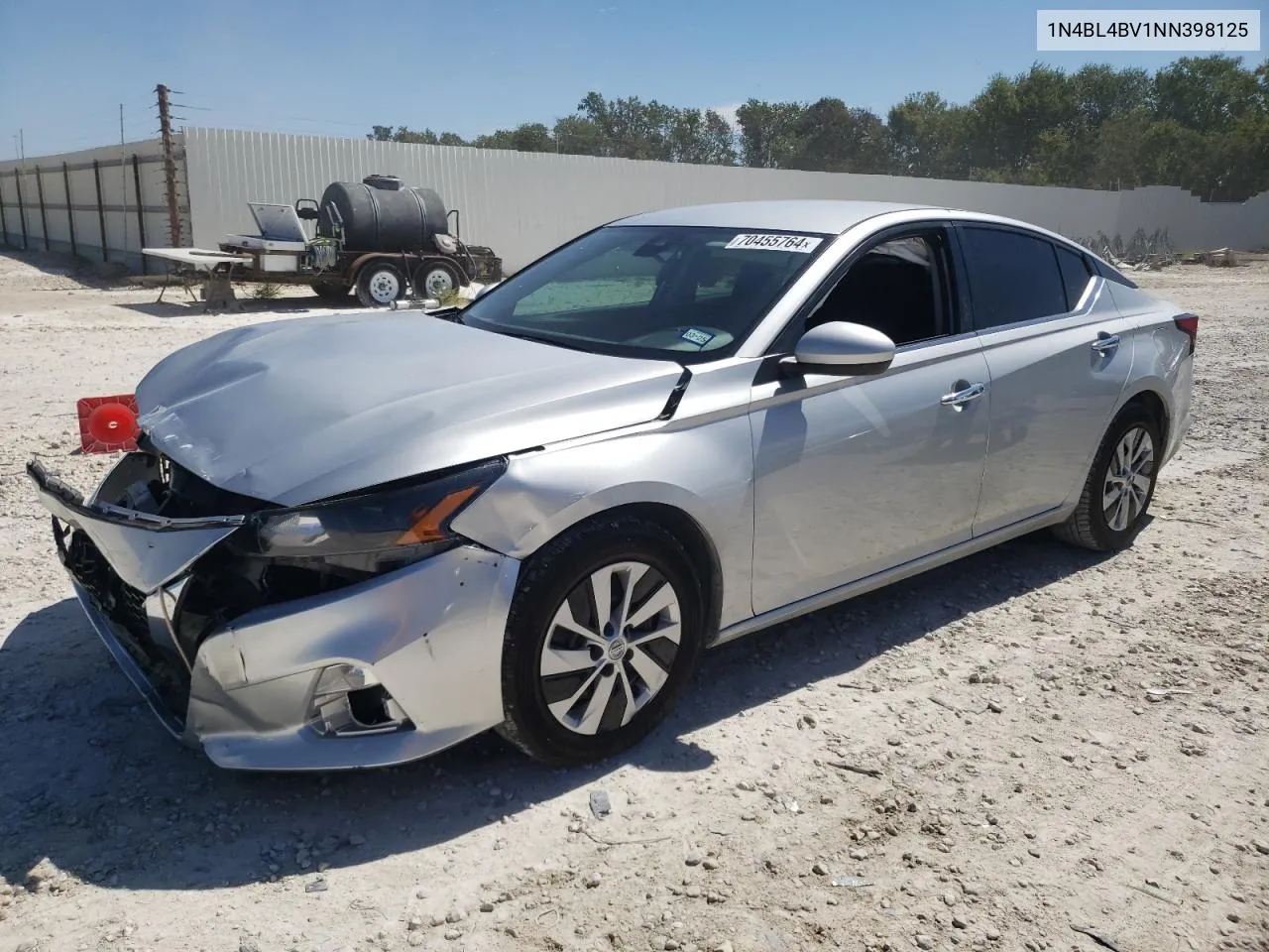 2022 Nissan Altima S VIN: 1N4BL4BV1NN398125 Lot: 70455764