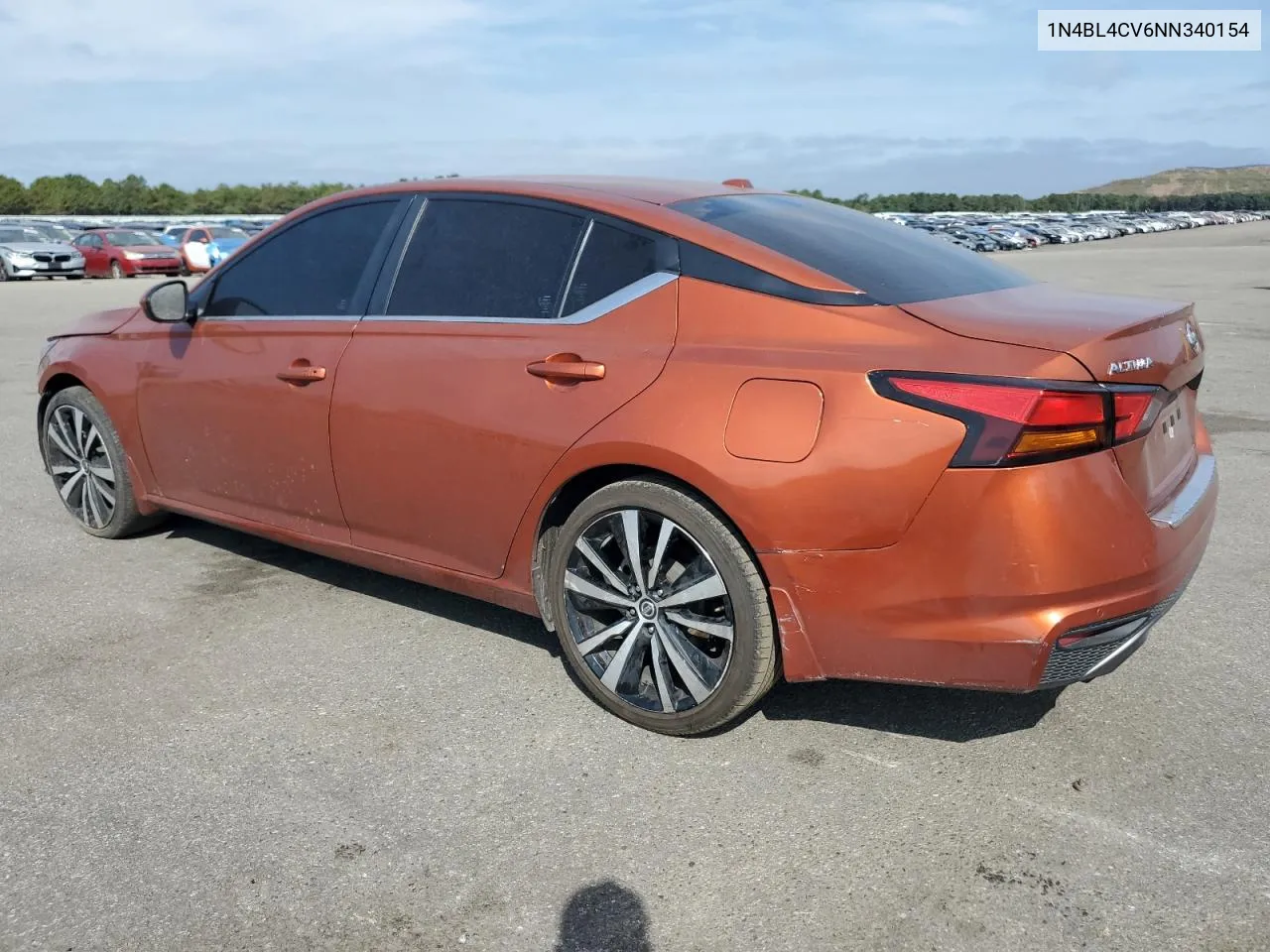 2022 Nissan Altima Sr VIN: 1N4BL4CV6NN340154 Lot: 70771754