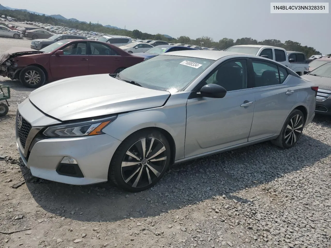 2022 Nissan Altima Sr VIN: 1N4BL4CV3NN328351 Lot: 71088334