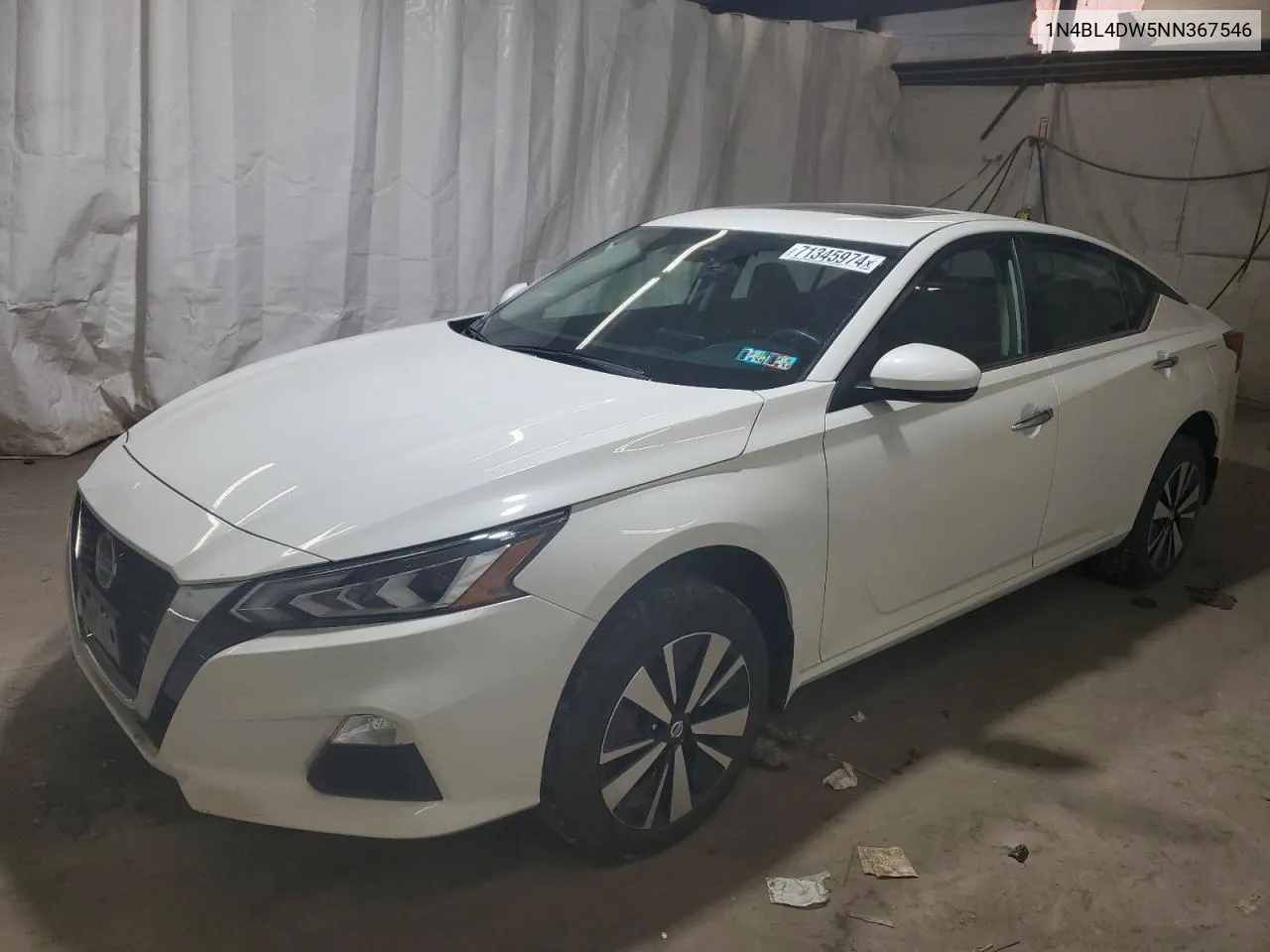 2022 Nissan Altima Sv VIN: 1N4BL4DW5NN367546 Lot: 71345974