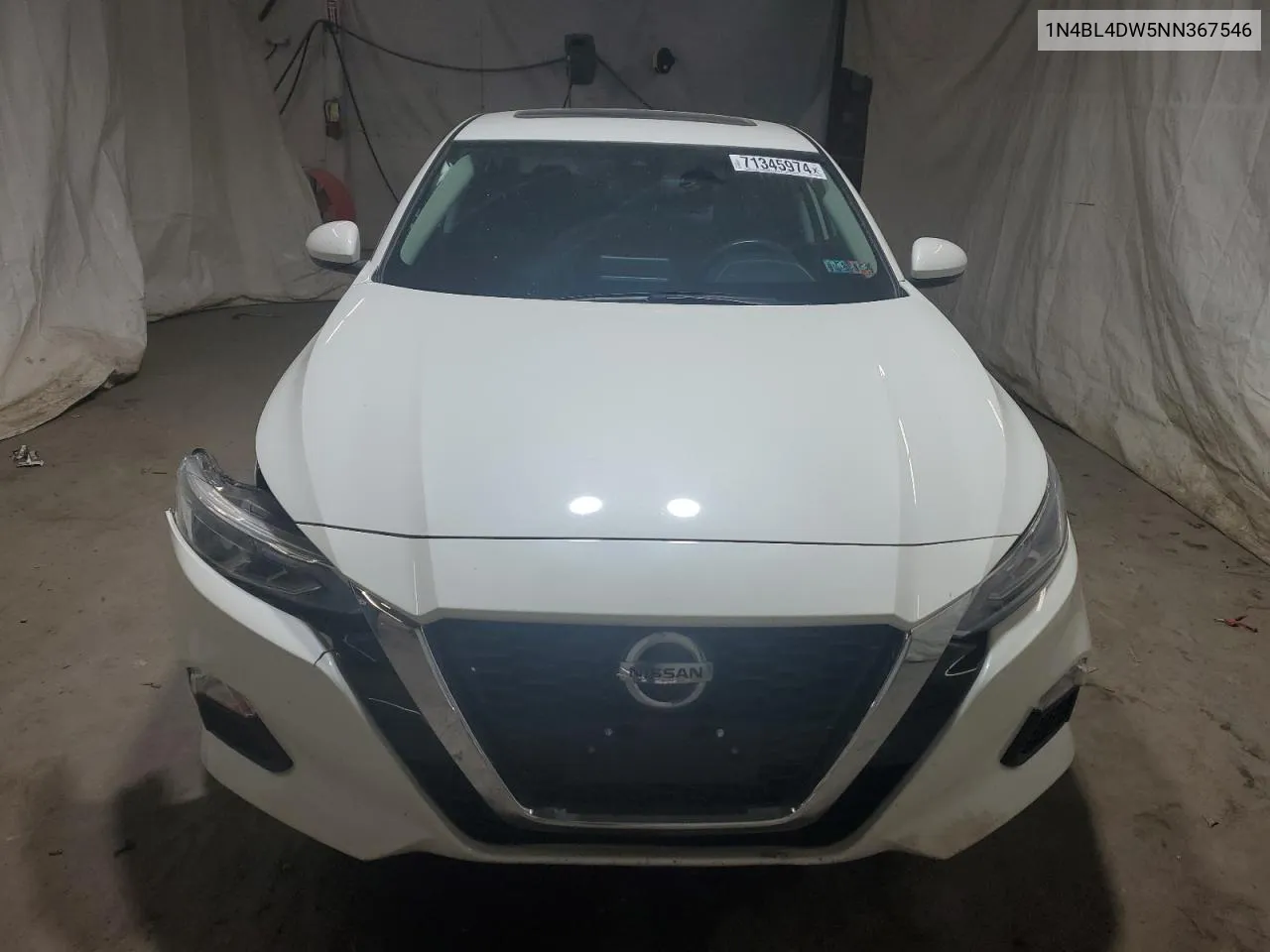 2022 Nissan Altima Sv VIN: 1N4BL4DW5NN367546 Lot: 71345974