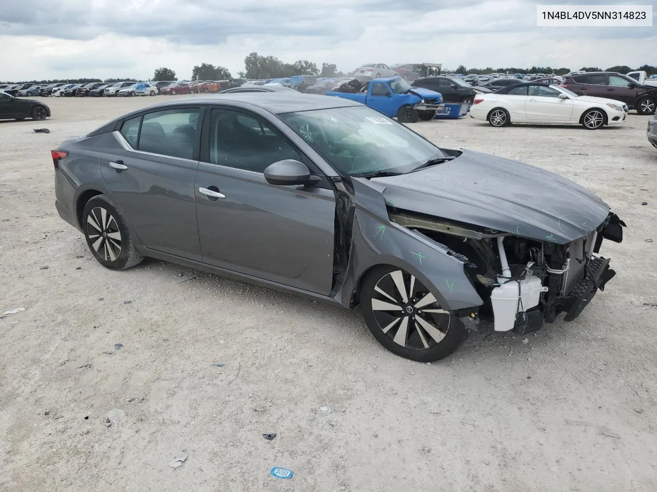 2022 Nissan Altima Sv VIN: 1N4BL4DV5NN314823 Lot: 71422054