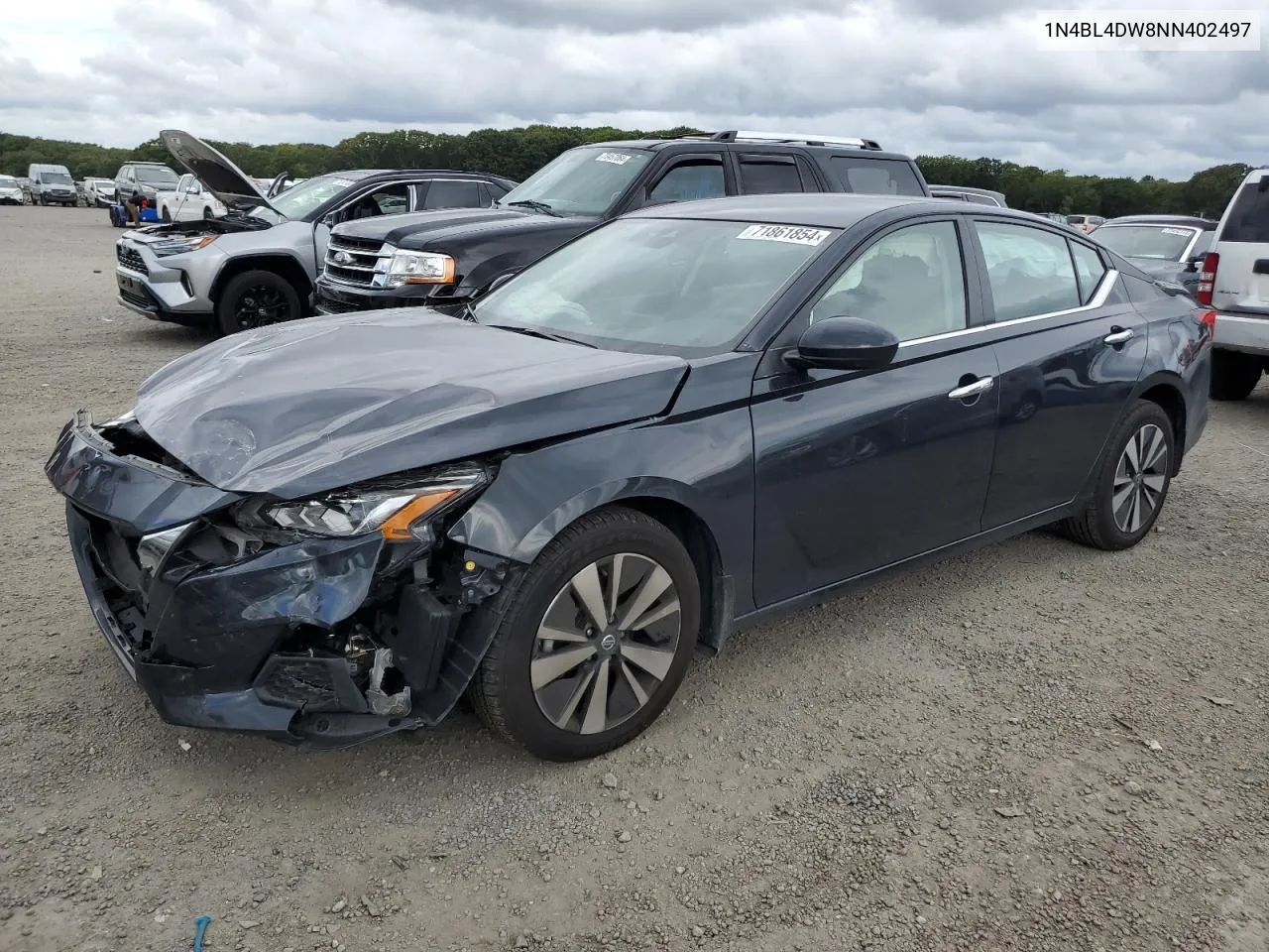 2022 Nissan Altima Sv VIN: 1N4BL4DW8NN402497 Lot: 71861854