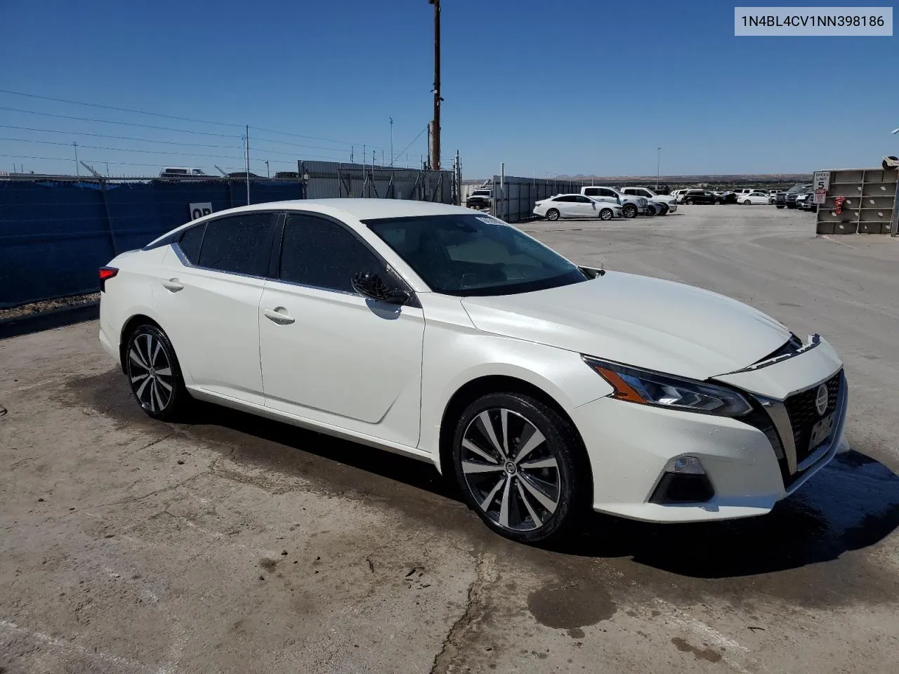 1N4BL4CV1NN398186 2022 Nissan Altima Sr