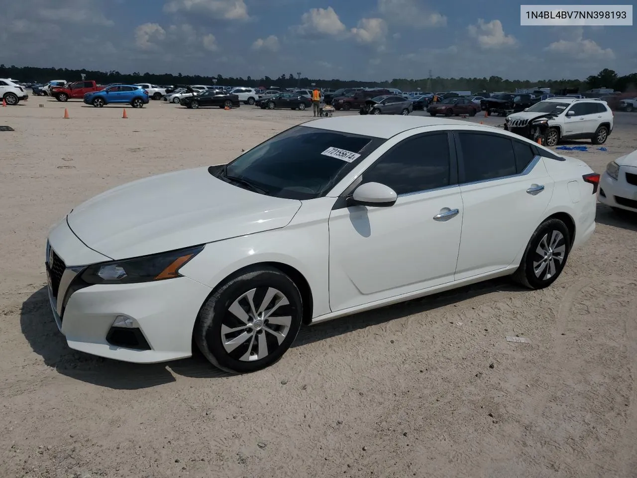 2022 Nissan Altima S VIN: 1N4BL4BV7NN398193 Lot: 72155674