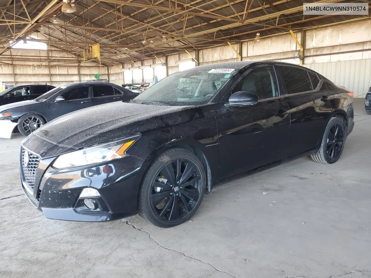 2022 Nissan Altima Sr VIN: 1N4BL4CW9NN310574 Lot: 72225904