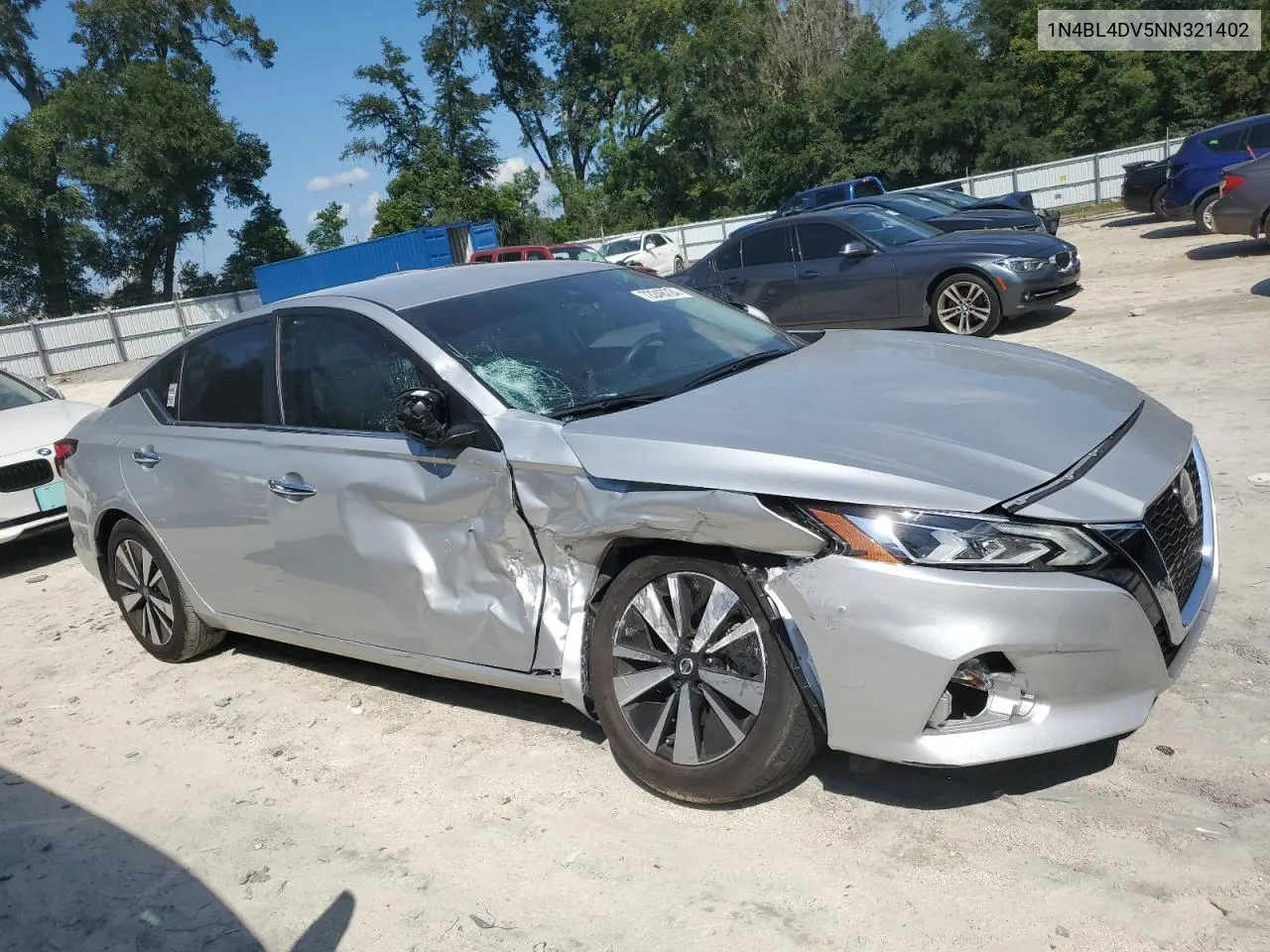 2022 Nissan Altima Sv VIN: 1N4BL4DV5NN321402 Lot: 72248724