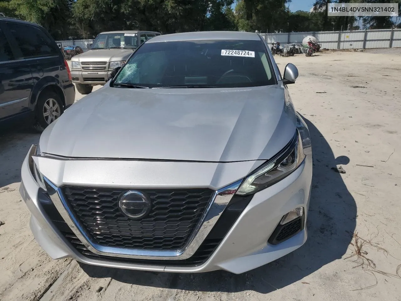 2022 Nissan Altima Sv VIN: 1N4BL4DV5NN321402 Lot: 72248724