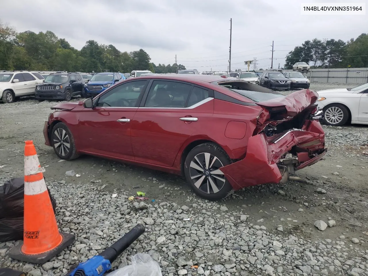 2022 Nissan Altima Sv VIN: 1N4BL4DVXNN351964 Lot: 72339244