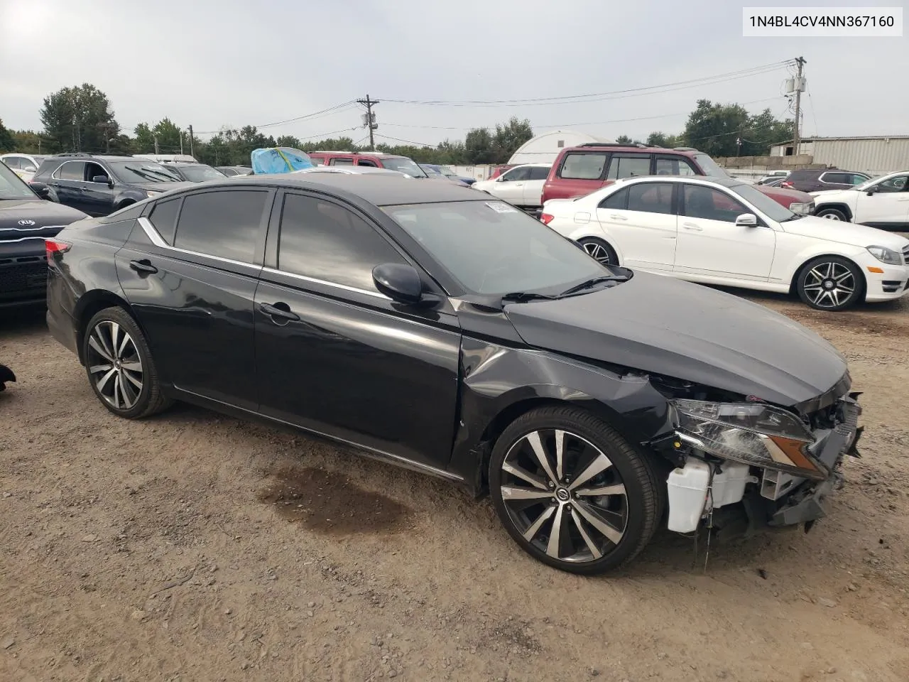 2022 Nissan Altima Sr VIN: 1N4BL4CV4NN367160 Lot: 72385964