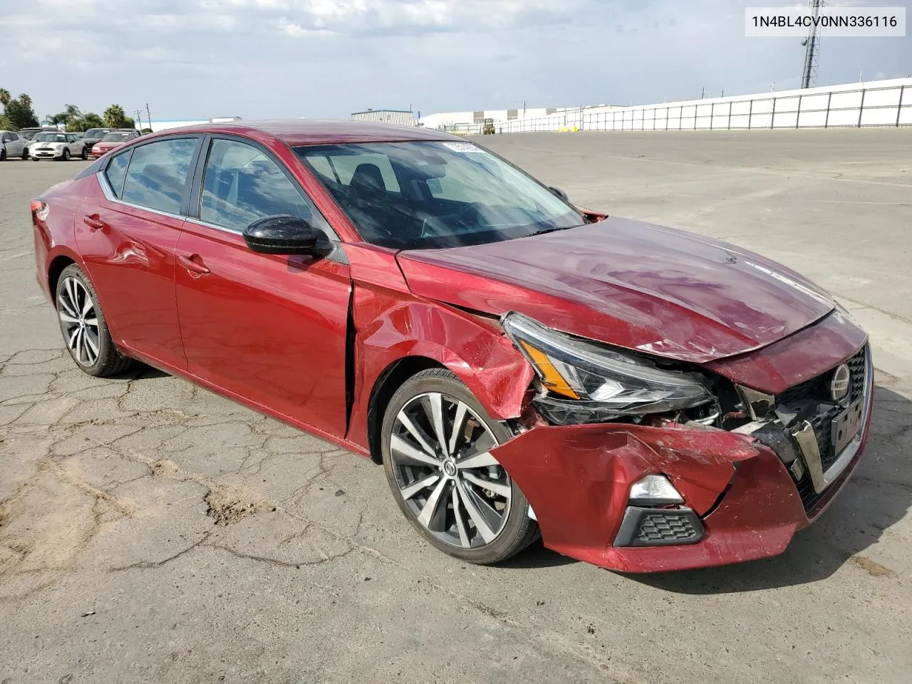 1N4BL4CV0NN336116 2022 Nissan Altima Sr