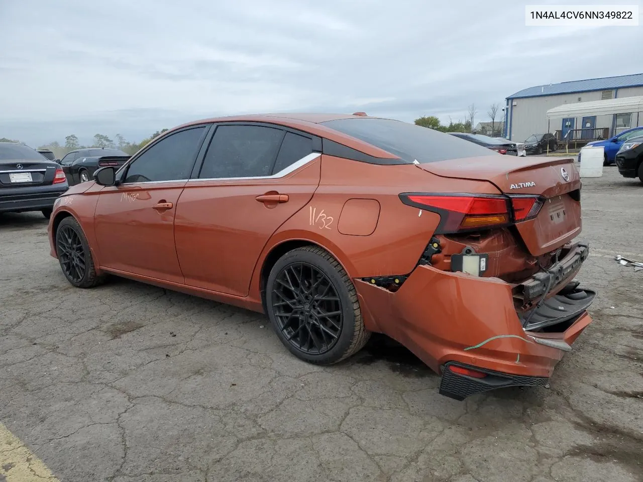 2022 Nissan Altima Sr VIN: 1N4AL4CV6NN349822 Lot: 72591544