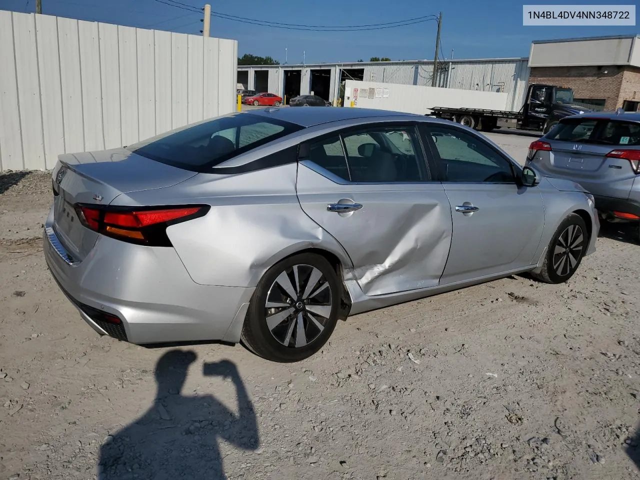 2022 Nissan Altima Sv VIN: 1N4BL4DV4NN348722 Lot: 72961924