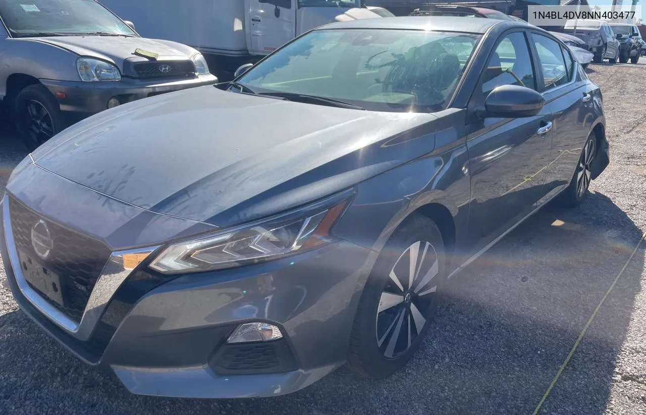 2022 Nissan Altima Sv VIN: 1N4BL4DV8NN403477 Lot: 73055784