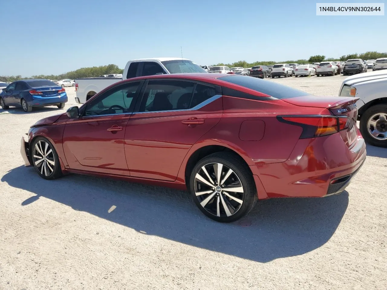 2022 Nissan Altima Sr VIN: 1N4BL4CV9NN302644 Lot: 73563744