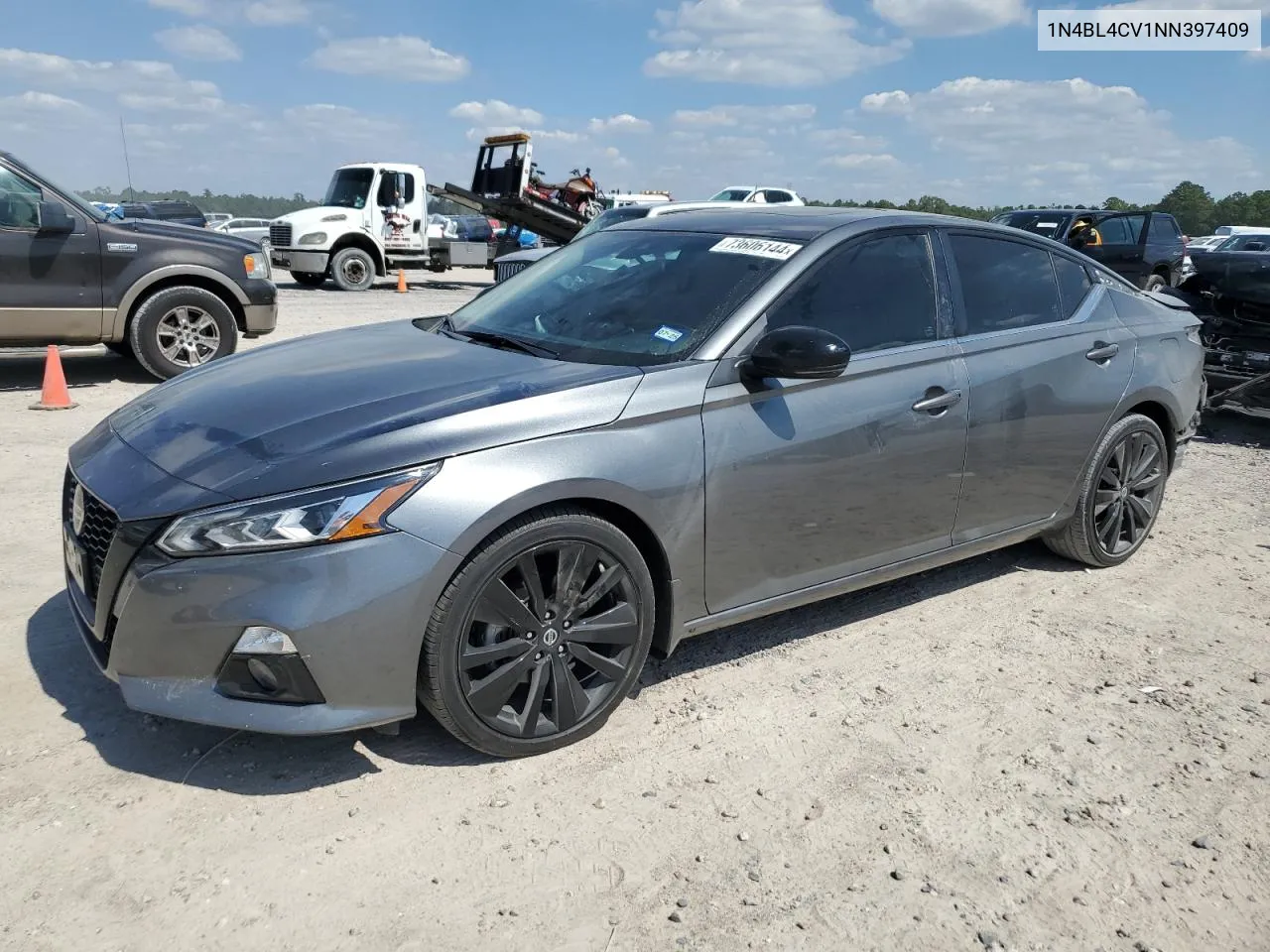 2022 Nissan Altima Sr VIN: 1N4BL4CV1NN397409 Lot: 73606144