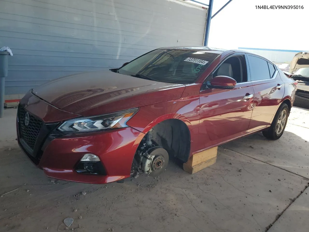 2022 Nissan Altima Sl VIN: 1N4BL4EV9NN395016 Lot: 73791164