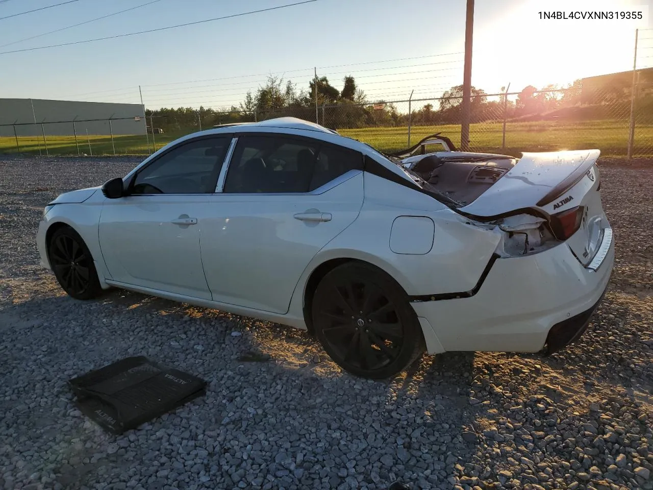 1N4BL4CVXNN319355 2022 Nissan Altima Sr